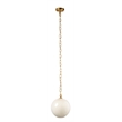 J&D Designs Co Camber Pendant in Taupe