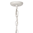 J&D Designs Co Clamshell Chandelier in Blue and White in Small