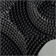 J&D Designs Co Baroque Mirror in Black