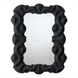 J&D Designs Co Baroque Mirror in Black