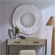 J&D Designs Co Millstone Mirror in White