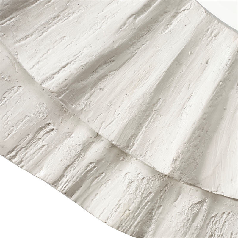 J&D Designs Co Millstone Mirror in White