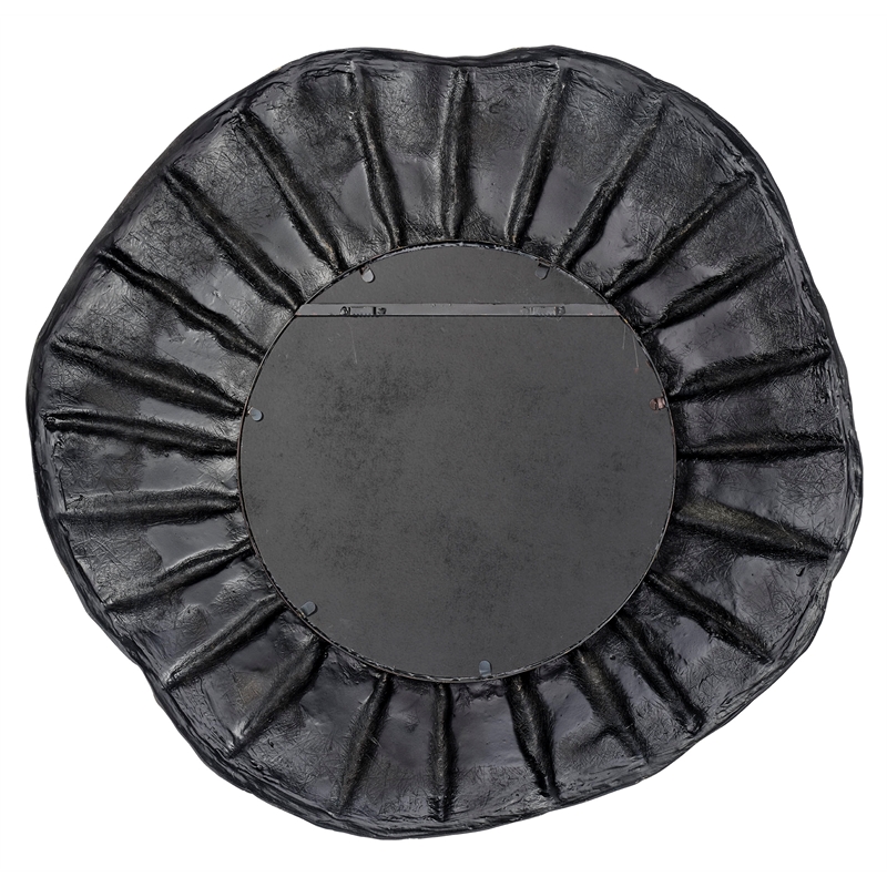 J&D Designs Co Millstone Mirror in White