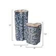 J&D Designs Co Cloud Medium and Small Vase Set in Blue