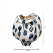 J&D Designs Co Monet Wide Vase in Blue