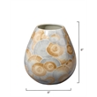 J&D Designs Co Pura Vase in Blue