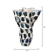 J&D Designs Co Seurat Tall Vase in Blue