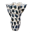 J&D Designs Co Seurat Tall Vase in Blue