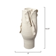 J&D Designs Co Severed Tall Vessel in White