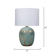 J&D Designs Co Salvador Table Lamp in Blue