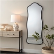 J&D Designs Aurora Floor Mirror in Black