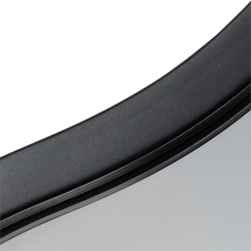 J&D Designs Aurora Floor Mirror in Black