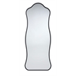 J&D Designs Aurora Floor Mirror in Black