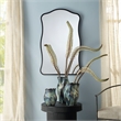 J&D Designs Aurora Wall Mirror in Black