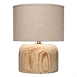 J&D Designs Timber Table Lamp in Natural