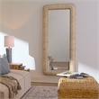 J&D Designs Co Hollis Floor Mirror in Natural