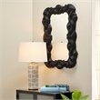 J&D Designs Co Orbital Ceramic Table Lamp with Linen Shade in Blue