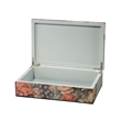 J&D Designs Co Mural Decorative Lacquered Paper Box in Blue