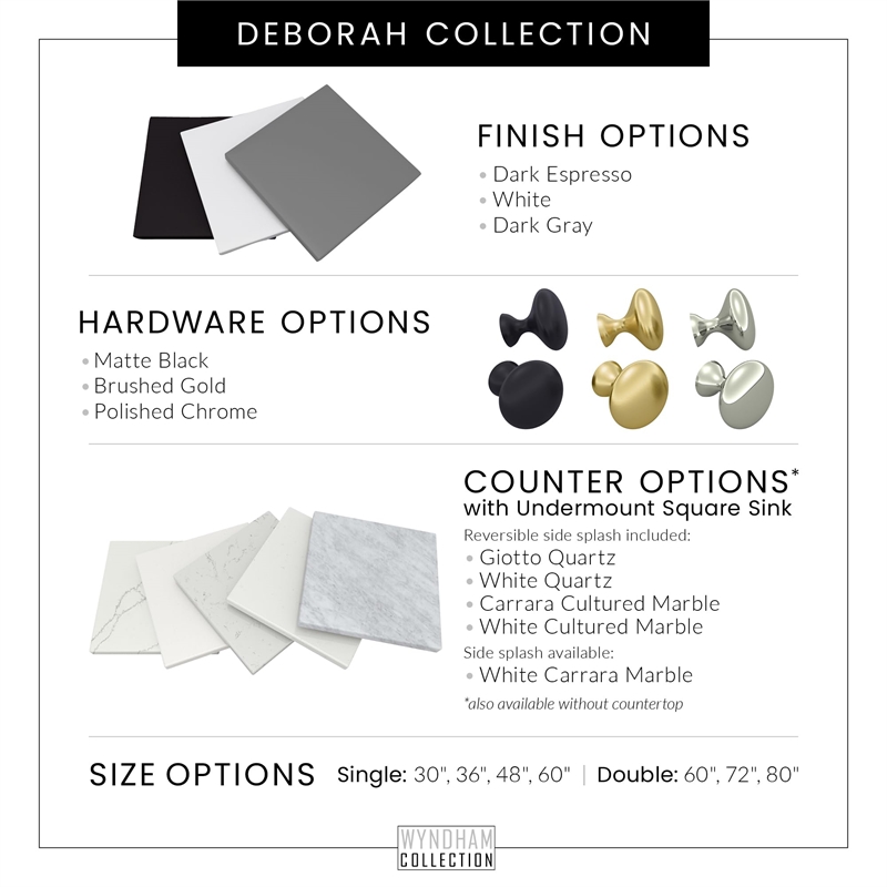 Wyndham Collection Deborah 80