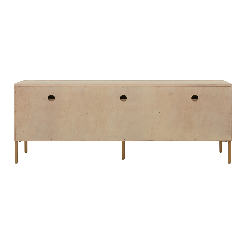 TOV Furniture Sierra Buttermilk Wooden Media Console