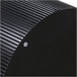 TOV Furniture White and Black Lacquer Dining Table