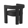 TOV Furniture Sloane Black Velvet Upholstered Dining Chair