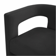 TOV Furniture Sloane Black Velvet Upholstered Dining Chair