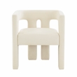 TOV Furniture Sloane Cream Velvet Upholstered Dining Chair