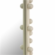 TOV Furniture Bubbles Ivory Large Oval Wall Mirror