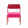 Jolene Hot Pink Velvet Dining Chair - Set of 2