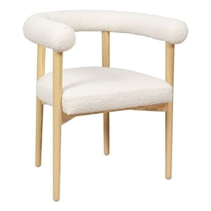 Spara Cream Boucle Dining Chair