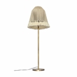 June White Medium Floor Lamp