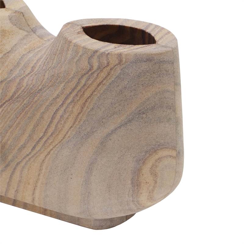 Saava Rainbow Stone Novelty Vase