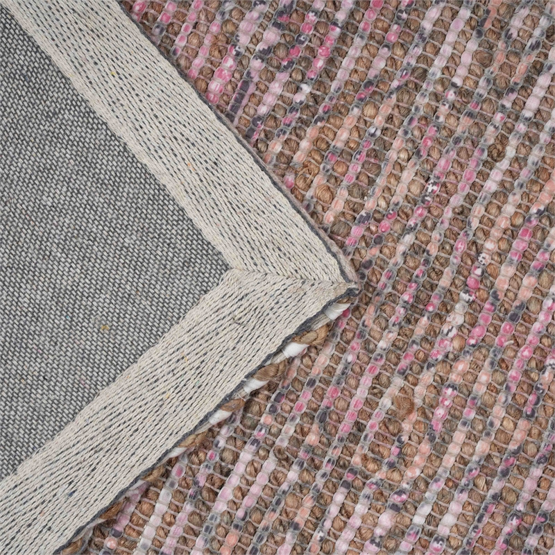 Madra Blush Tone 5' x 8' Cotton Area Rug