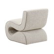 Senna Speckled Gray Boucle Accent Chair