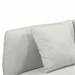 Katti Light Gray Outdoor Loveseat