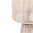 Beam Cream Natural Jute Floor Lamp