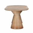 TOV Furniture Fassa Indoor / Outdoor Oval Stone Dining Table in Terracotta