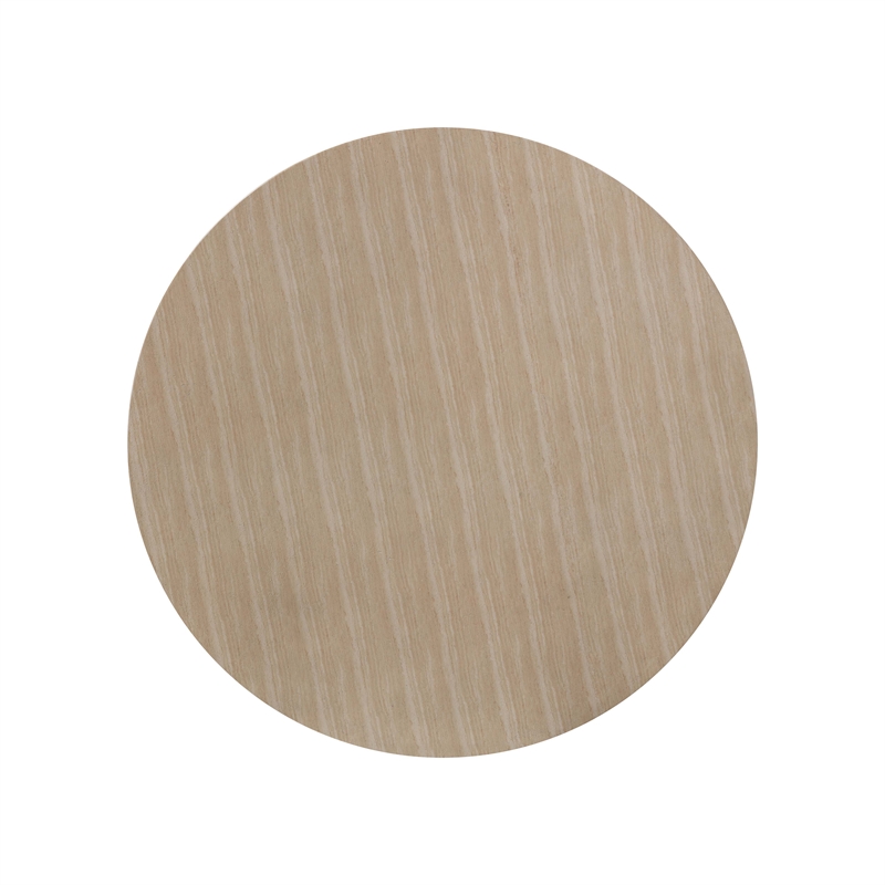 TOV Furniture Patti Indoor / Outdoor Round Stone Dining Table in Terracotta