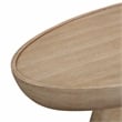 TOV Furniture Indoor / Outdoor Eclipse Stone Coffee Table in Beige