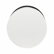 Matra Black and White Mango Wood Side Table