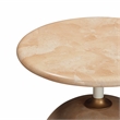 Mire Rose Faux Marble Side Table