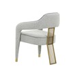 Corralis Speckled Grey Boucle Dining Chair