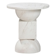 Chip Marble Print Indoor / Outdoor Side Table