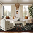 Bella Cream Oval Coffee Table