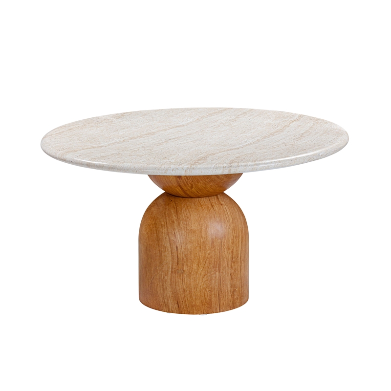 Cynthia Travertine Concrete Indoor / Outdoor 54