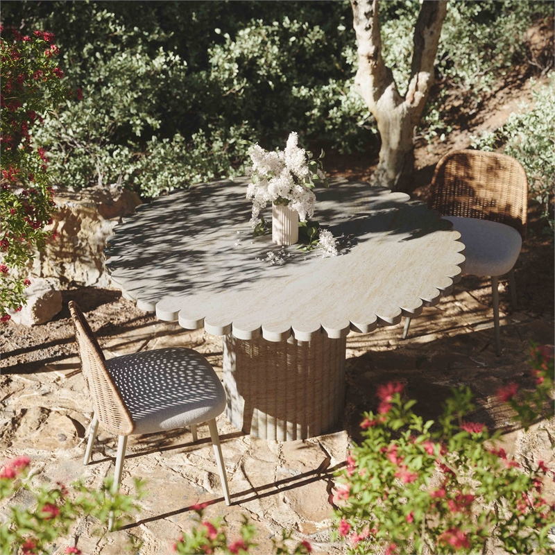Blossom Washed Travertine Finish Indoor / Outdoor 54