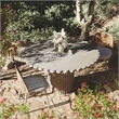 Blossom Washed Travertine Finish Indoor / Outdoor 54