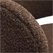 Margaret Chocolate Brown Boucle Dining Chair