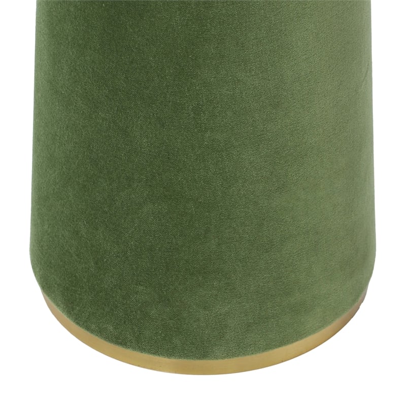 Graham Moss Green Velvet Floor Lamp